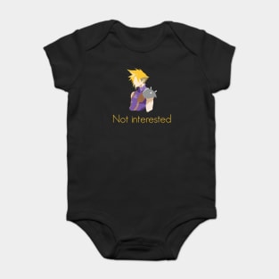 Iconic Cloud Strife Quote Final Fantasy 7 Baby Bodysuit